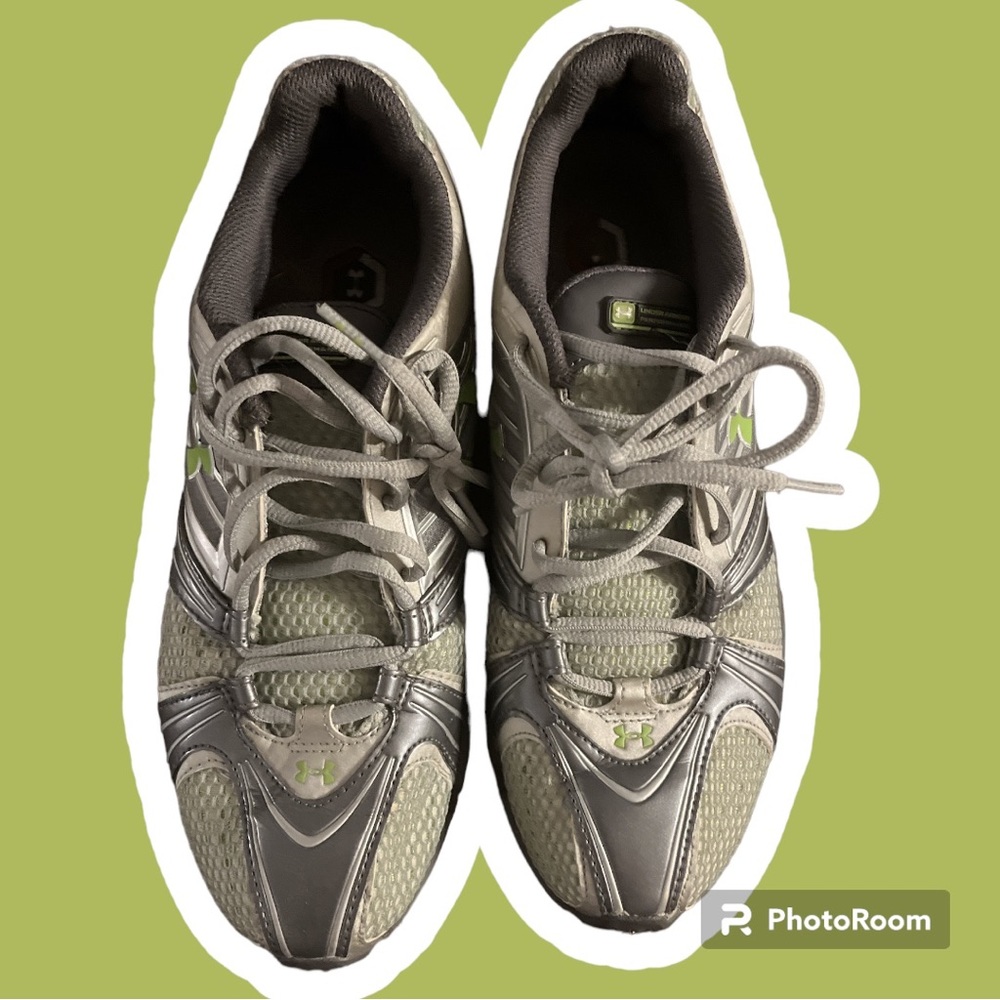 Under armour running shoes.